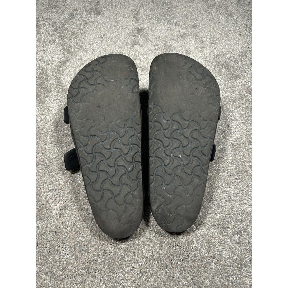 Black Rubber Birkenstocks Men's Size 42 (US Size 9) - Picture 7 of 7